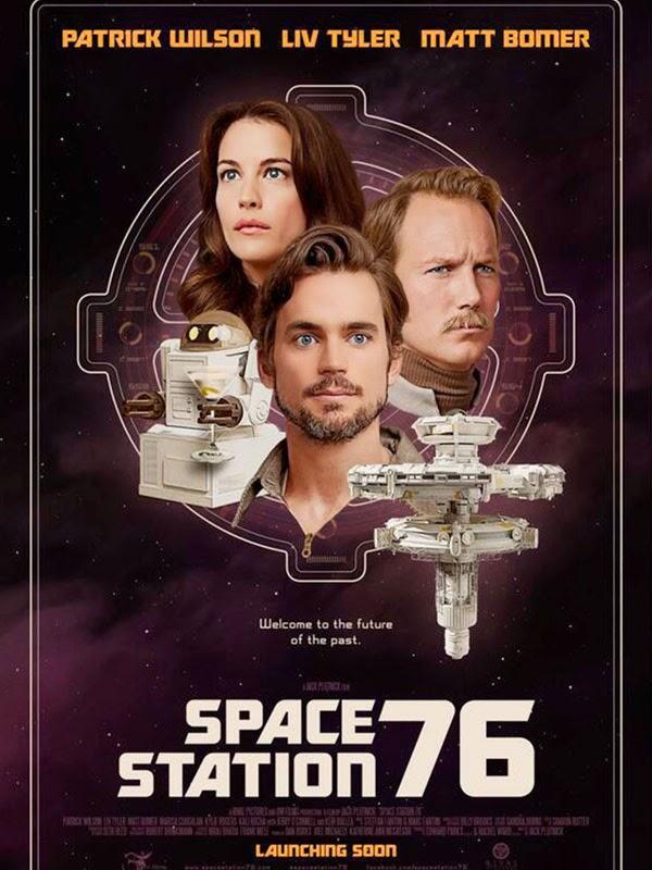 CINEMA: [VOD] Space Station 76 (2014), drôle d'espace pour une rencontre / such an odd space for an encounter