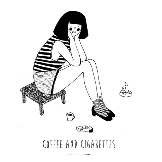 coffee x cigarettes
