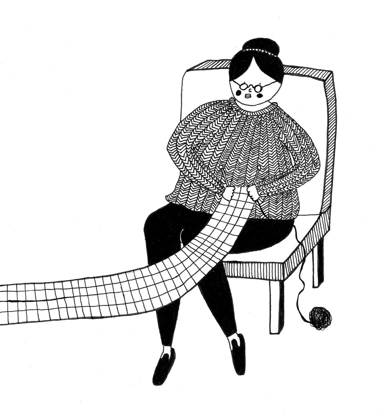 mamie tricote