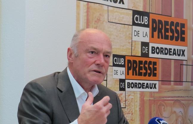 Alain Rousset, le 18 janvier 2015 à Bordeaux