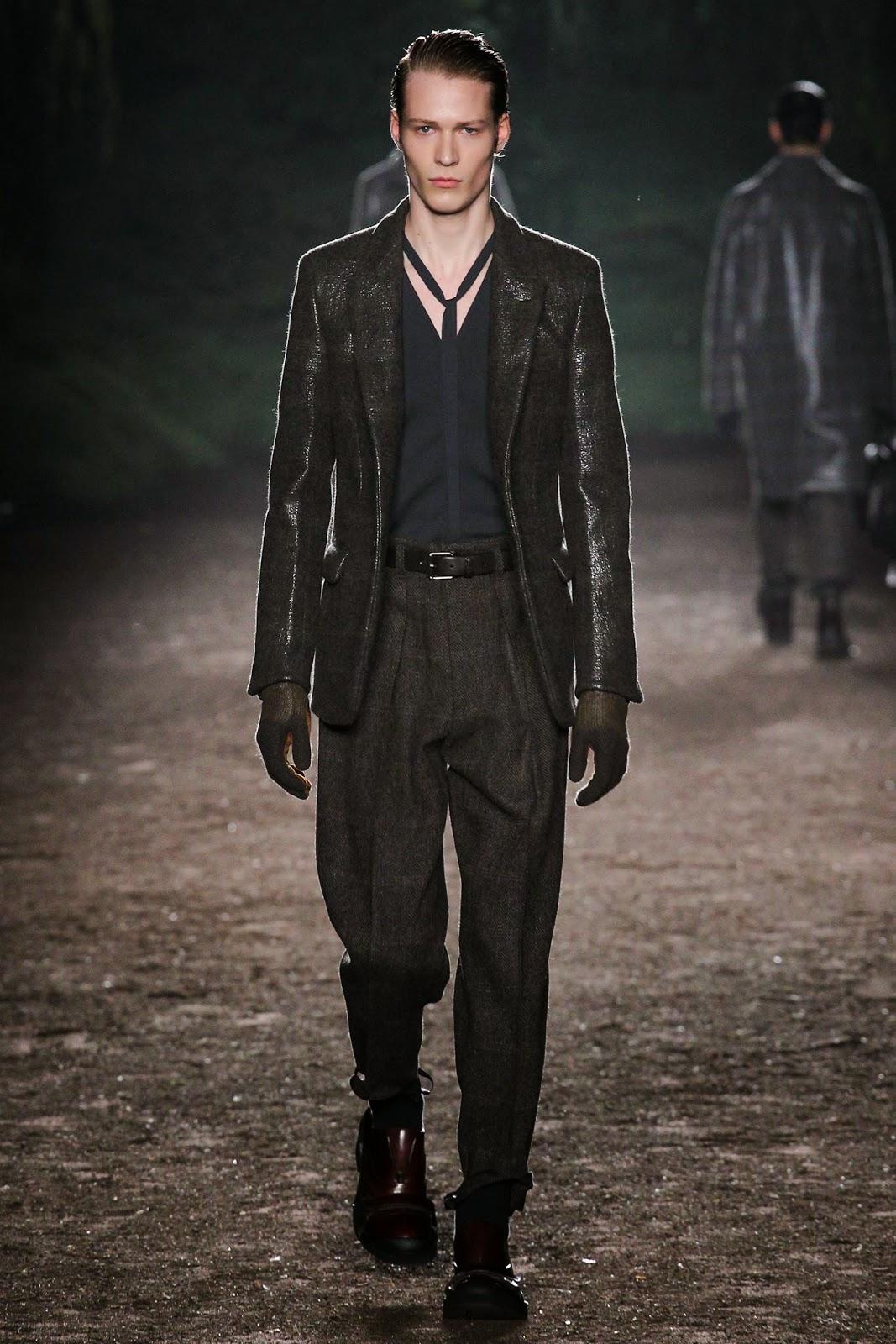 Let's tweed again au défilé Ermenegildo Zegna hiver 2015... Let's tweed again au défilé Ermenegildo Zegna hiver 2015...