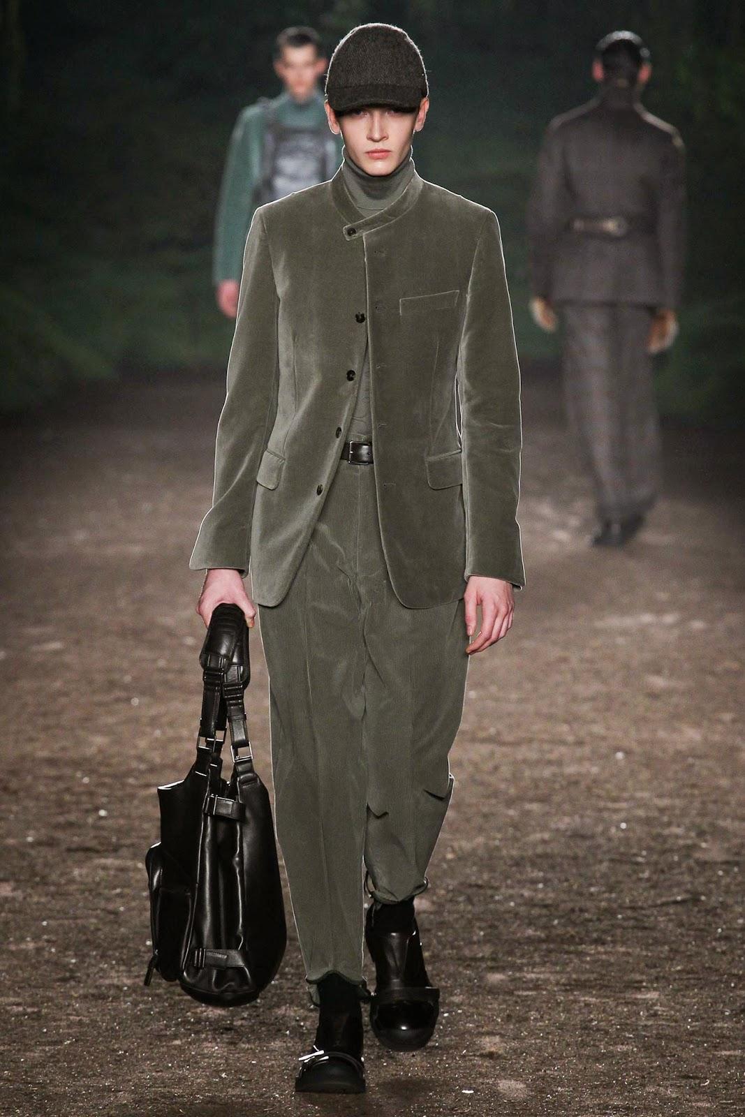 Let's tweed again au défilé Ermenegildo Zegna hiver 2015... Let's tweed again au défilé Ermenegildo Zegna hiver 2015...