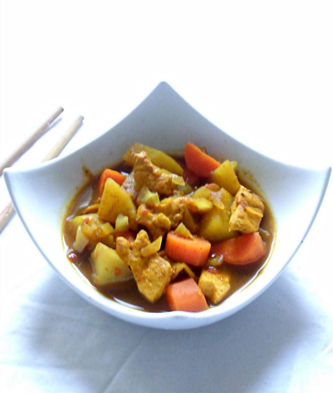 Curry Japonais au poulet curry japonais