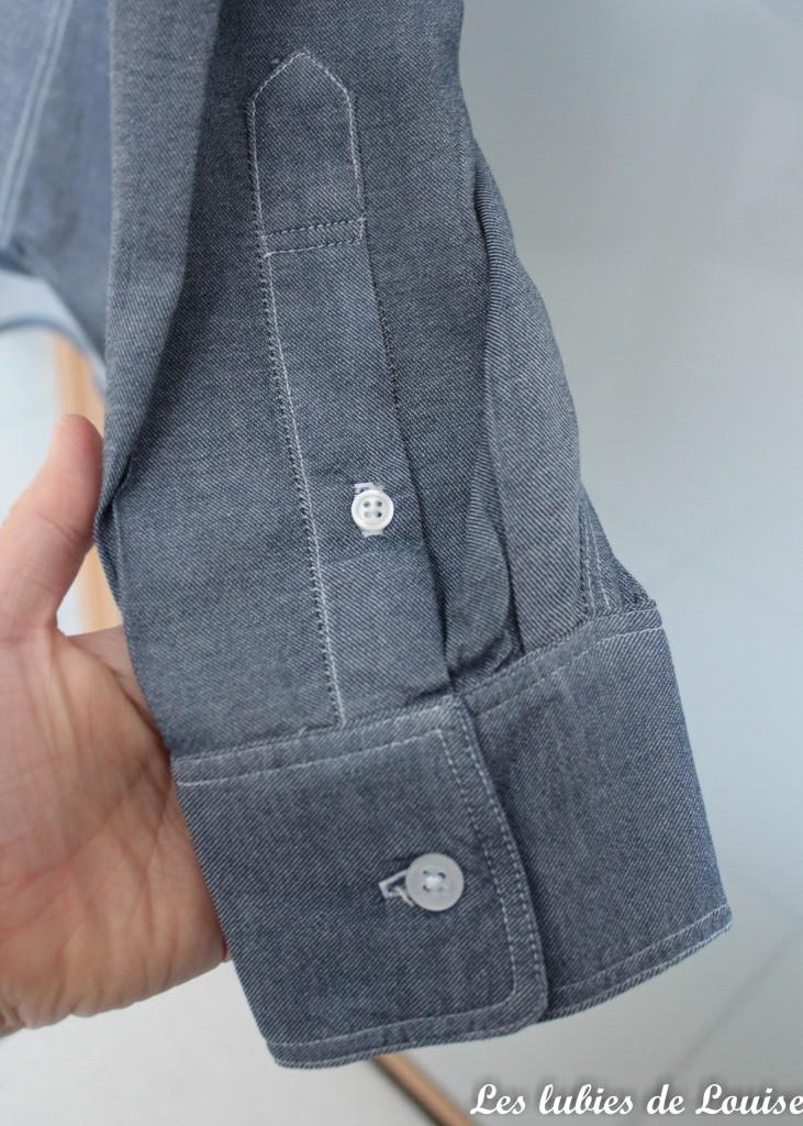 Une chemise western pour mon mari Chemise demin val - les lubies de louise-5