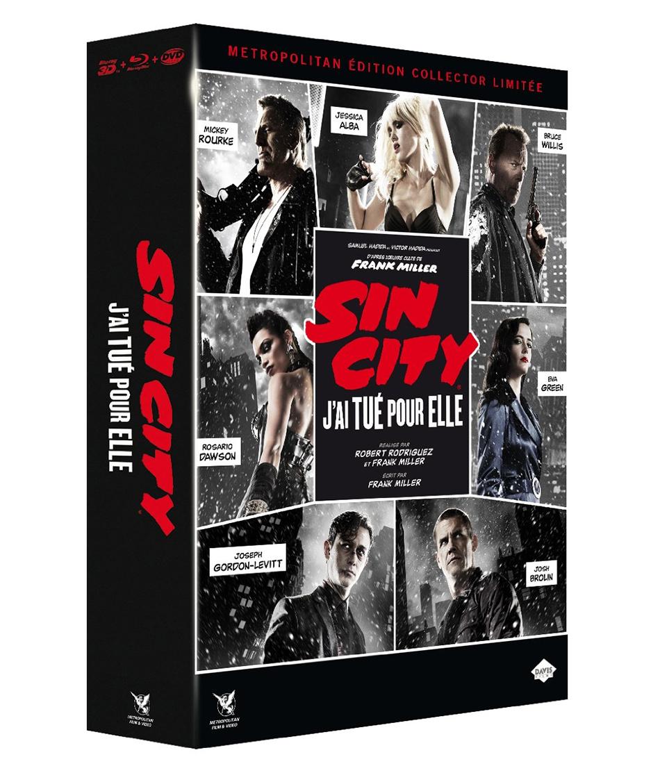 Sin City2 collector Blu ray 1 [Unboxing ] Sin City   Jai tué pour elle   BluRay   Collector  unboxing sin city collector BluRay 