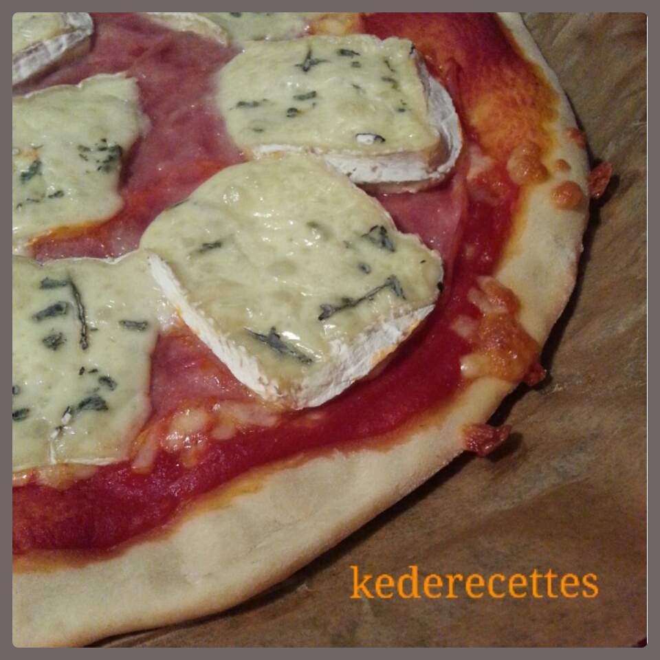 Pizza au Bresse Bleu