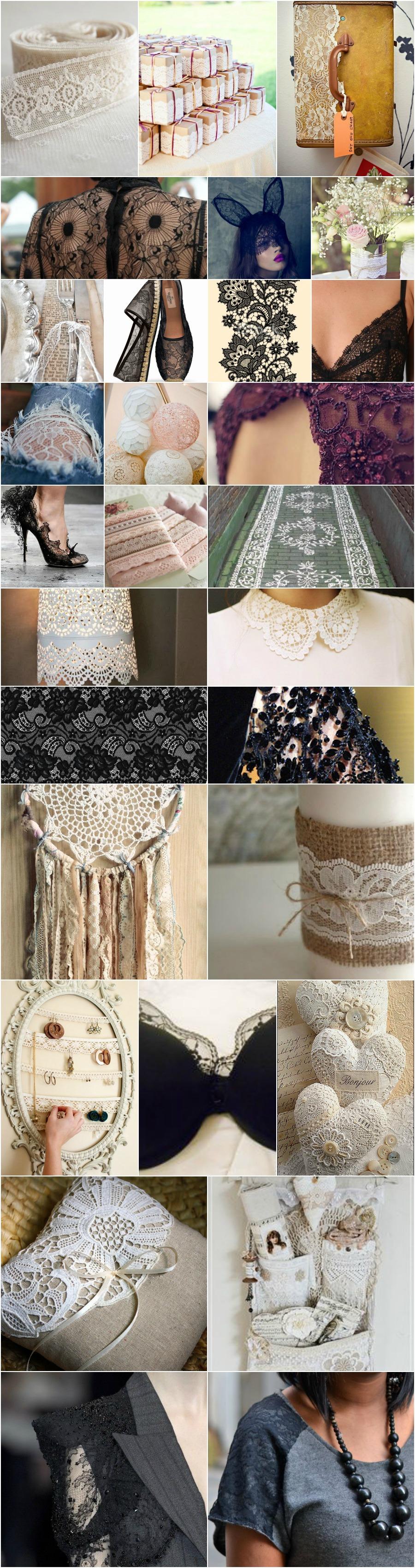 {Sélection Pinterest #3} Tout en dentelle! {Sélection Pinterest #3} Tout en dentelle!