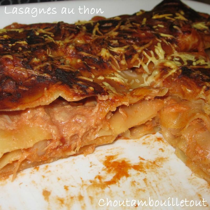 lasagne thon