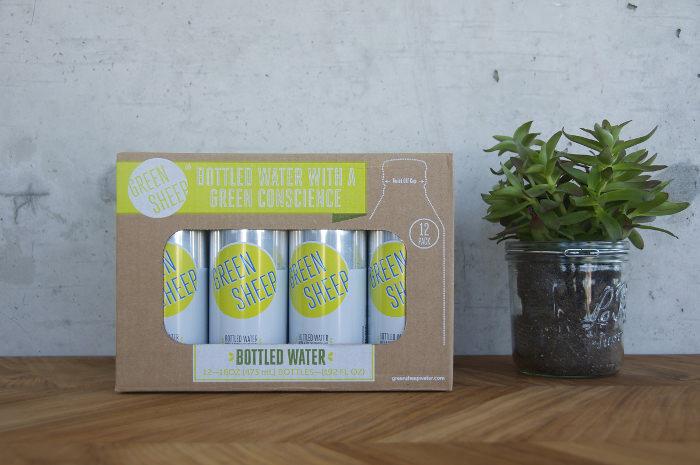 Packaging : Les bouteilles d’eau minérale Green Sheep Water