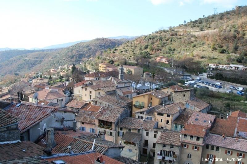 Panorama sur Lucéram Panorama sur Lucéram