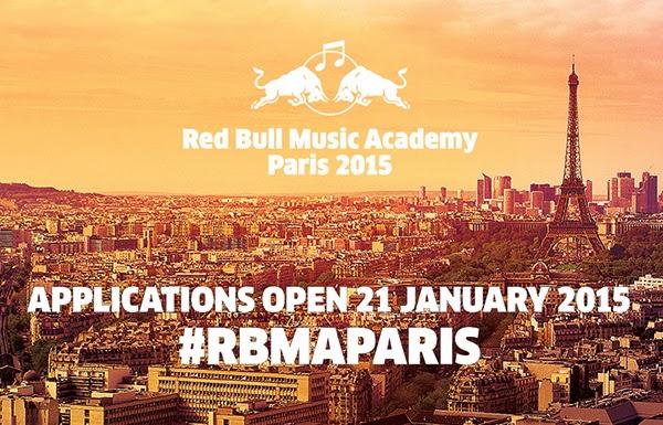 Red Bull Music Academy débarque pour la 1ère fois à Paris, les inscriptions sont ouvertes !