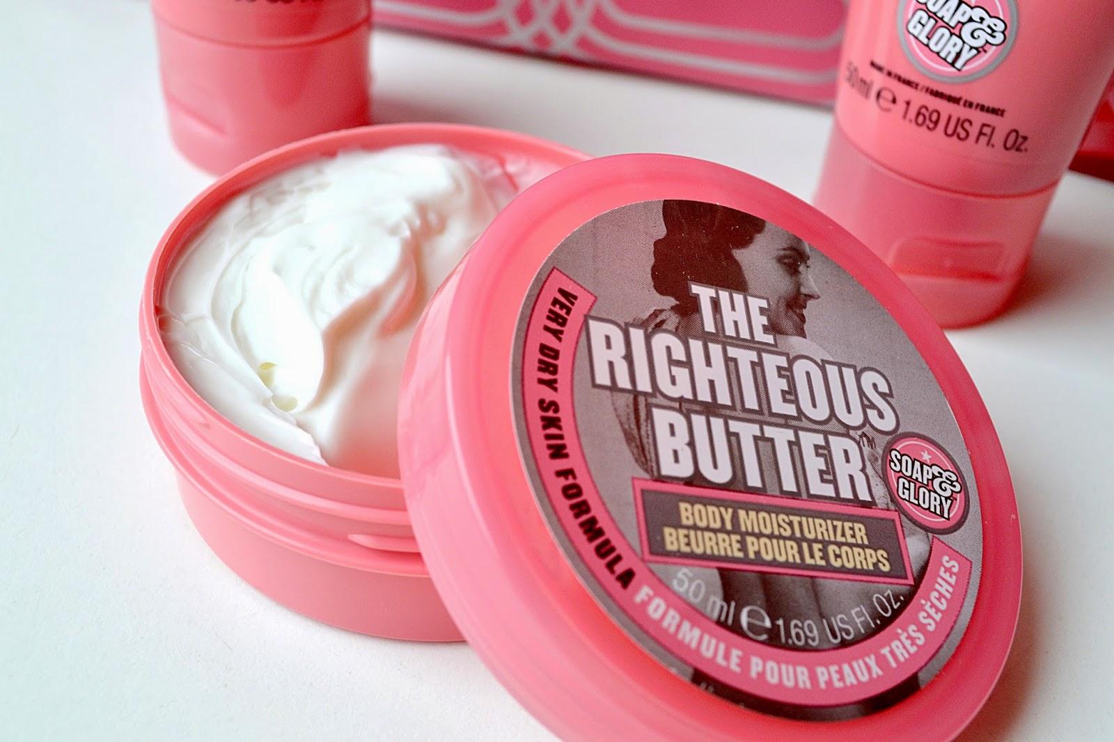 Des produits doux pour se bichonner, merci Soap & Glory !