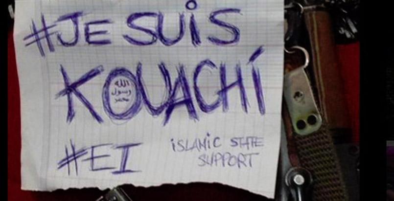 Dieudonné en Prison : l'apologie du terrorisme peut coûter cher! Illustration du mot-clef #JeSuisKouachi (Capture d'écran)