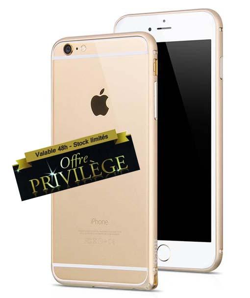 Offre privilège : -50% sur le bumper aluminium Hoco Blade pour iPhone 6 Plus