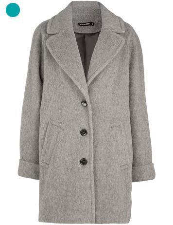 Ma wishlist de soldes Monoprix manteau gris oversize