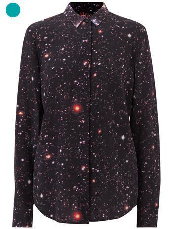 Ma wishlist de soldes Monoprix chemise galaxy