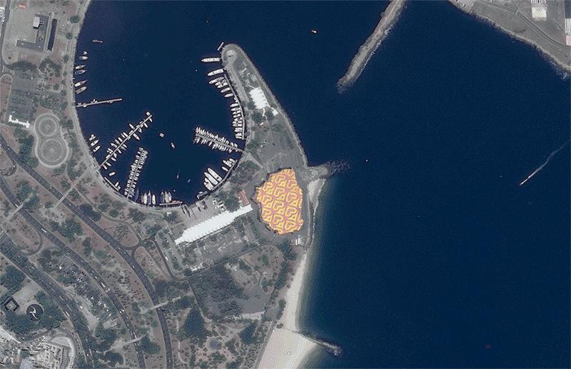 L’artiste « INSA » signe le premier Gif animé visible depuis l’espace insa-Ballantine