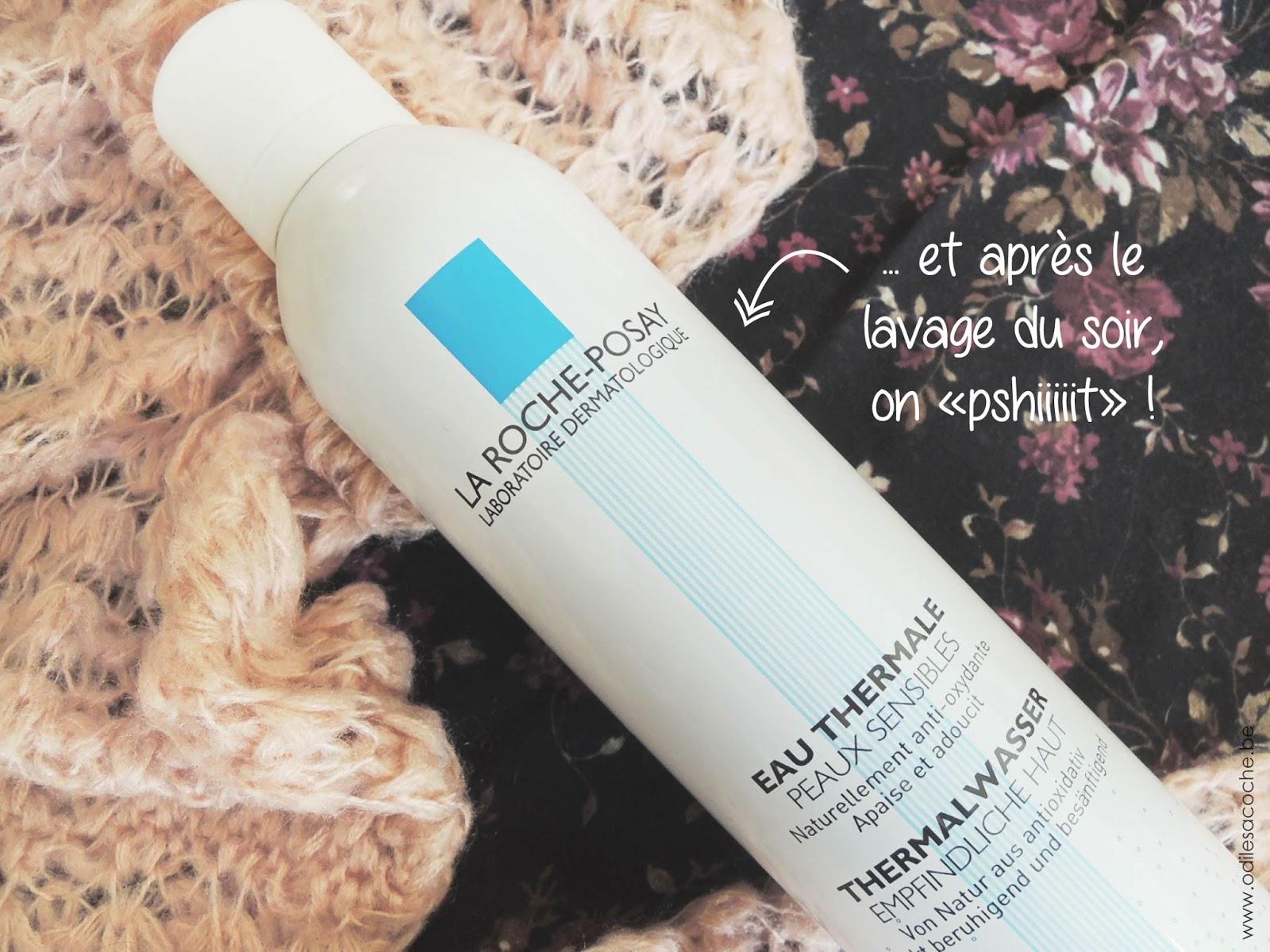 Rincer le calcaire la roche posay eau thermale