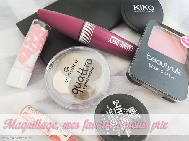 Maquillage, mes favoris à petits prix le meilleur du maquillage à petits prix