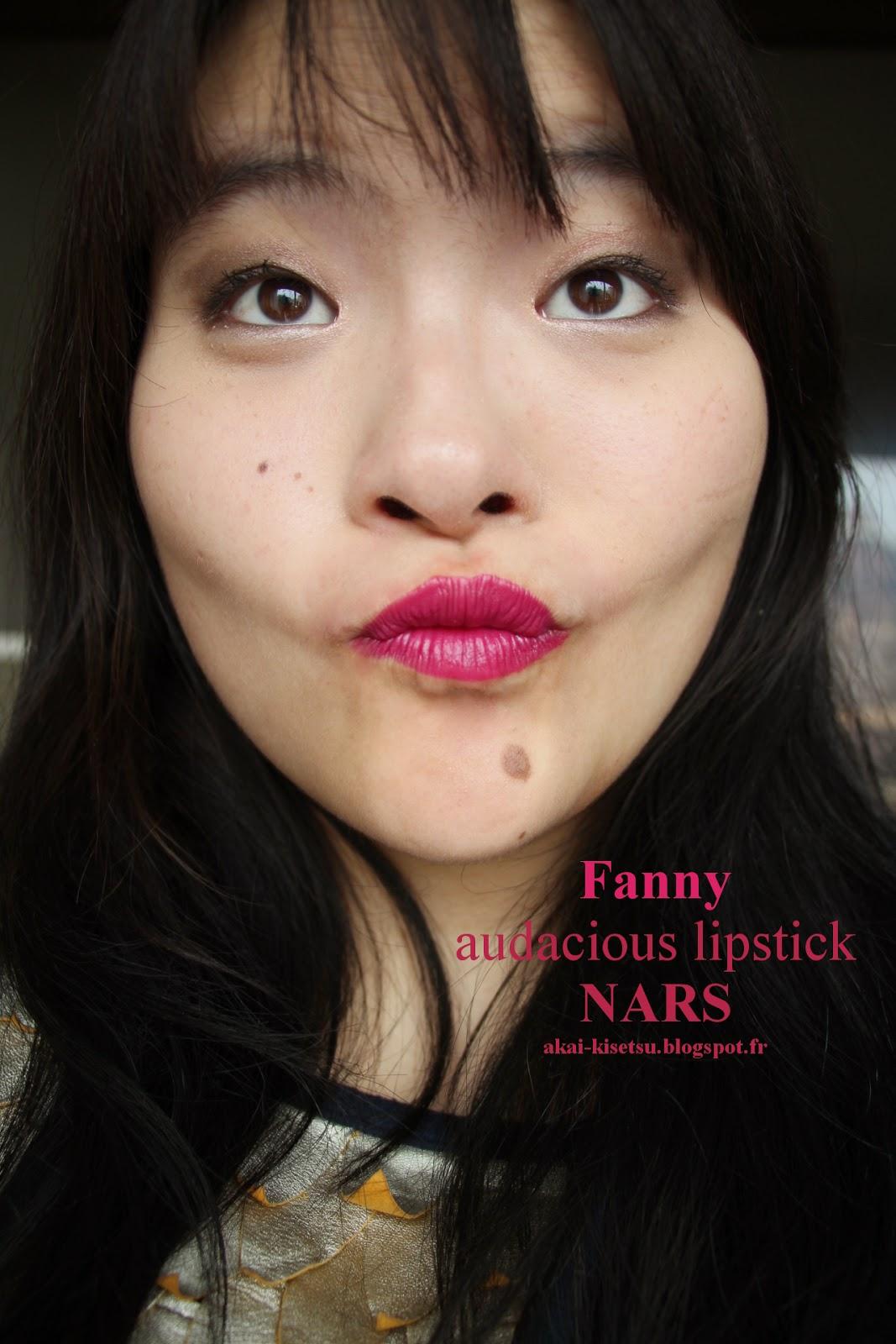 À la découverte des Audacious lipstick de chez NARS