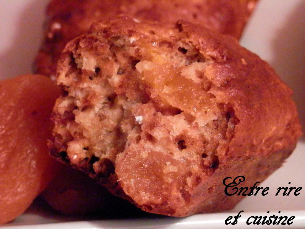 Petits muffins-cakes aux Abricots secs