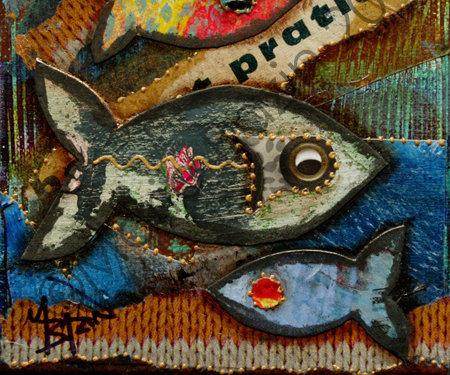Cartes à commander sur Two FiSh en l'Air Les mini cartes postales La Criée, à commander sur la boutique en ligne Two FiSh en l'Air (Reproduction interdite)