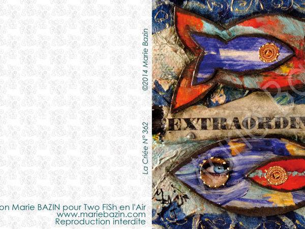Cartes à commander sur Two FiSh en l'Air Les mini cartes postales La Criée, à commander sur la boutique en ligne Two FiSh en l'Air (Reproduction interdite)