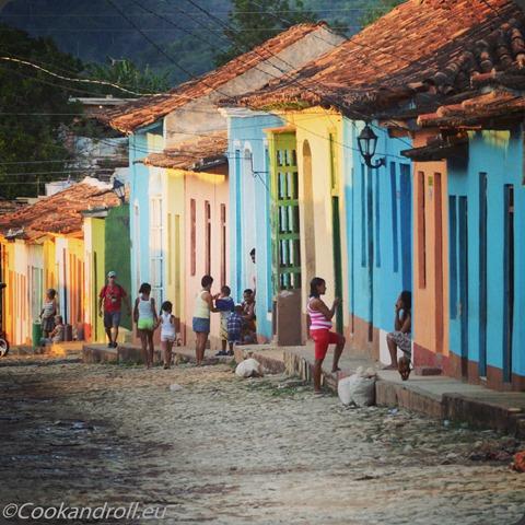 Cuba Trinidad Couleurs Maisons