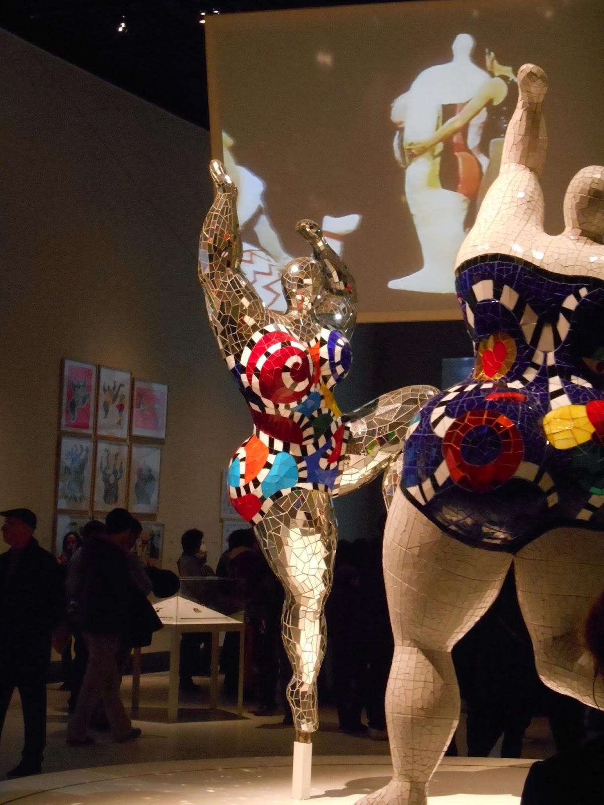 A Paris pour l'expo Niki de Saint Phalle et la Fondation Louis Vuitton