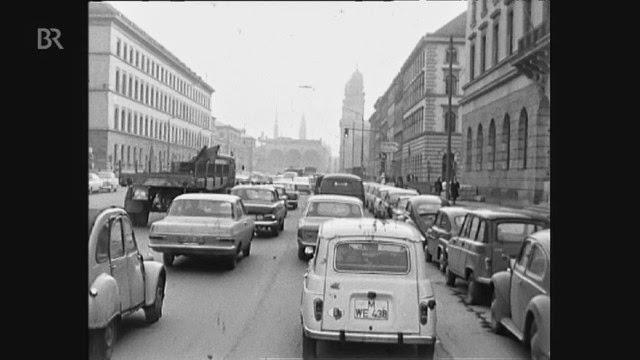 Il y a  près de 50 ans: Munich en 1969, un reportage d´archives sur la médiathèque de la radio télévision bavaroise