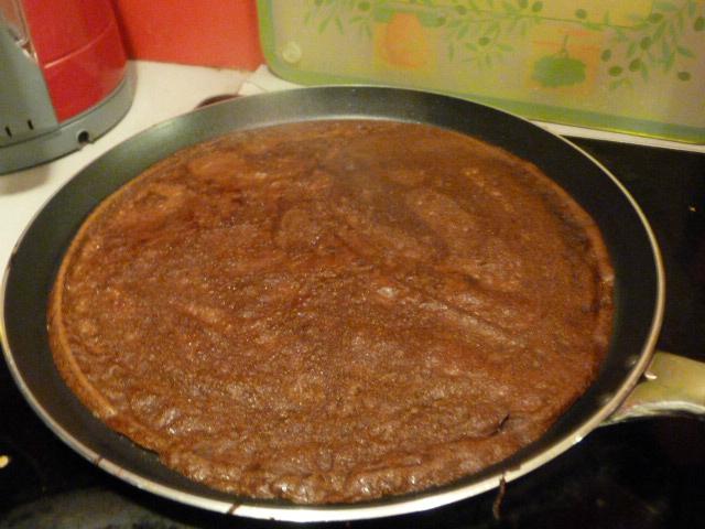 Crêpes au chocolat sans farine (Philippe Conticini) P1110560