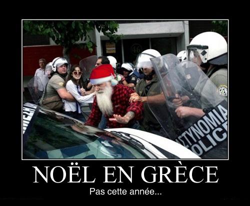 Et la Grèce choisit le communisme noel en grece : pas cette annee