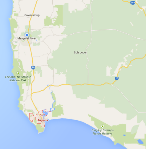 Le jour où j’ai nourri des raies à Hamelin Bay augusta map