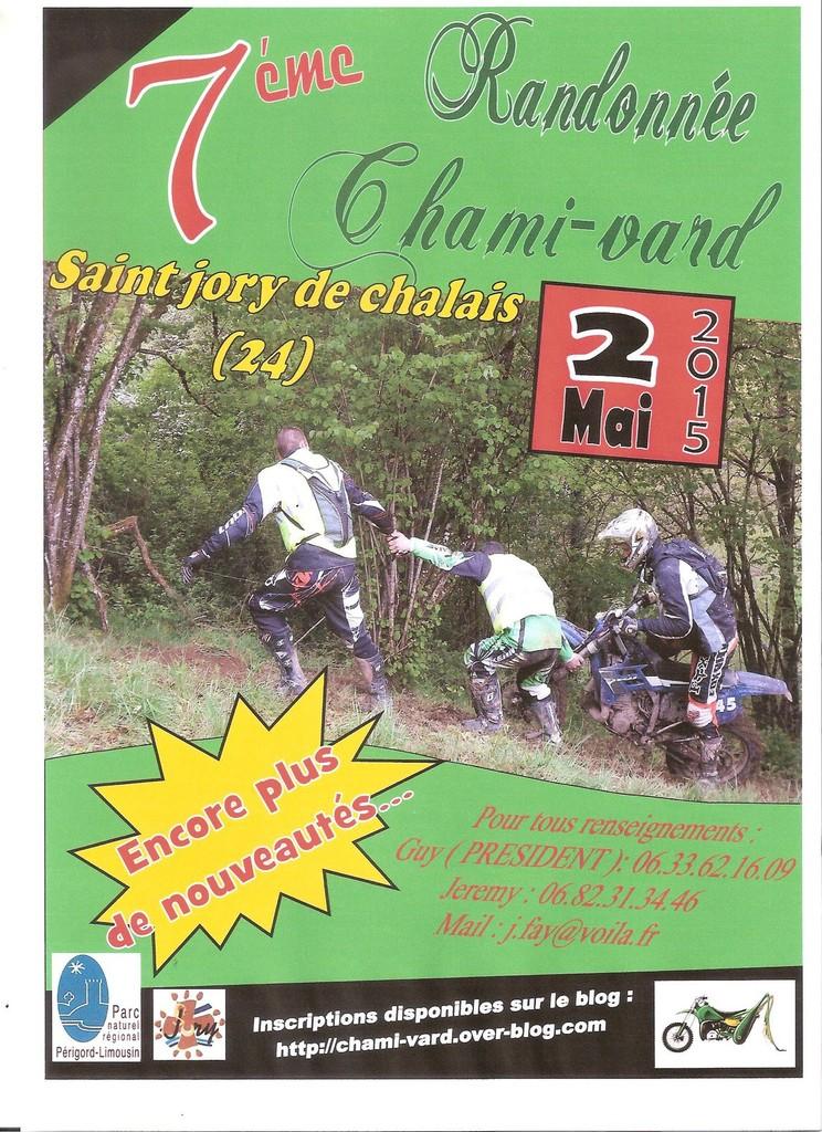 7 ème rando des Chami-vard (24) le 2 mai 2015