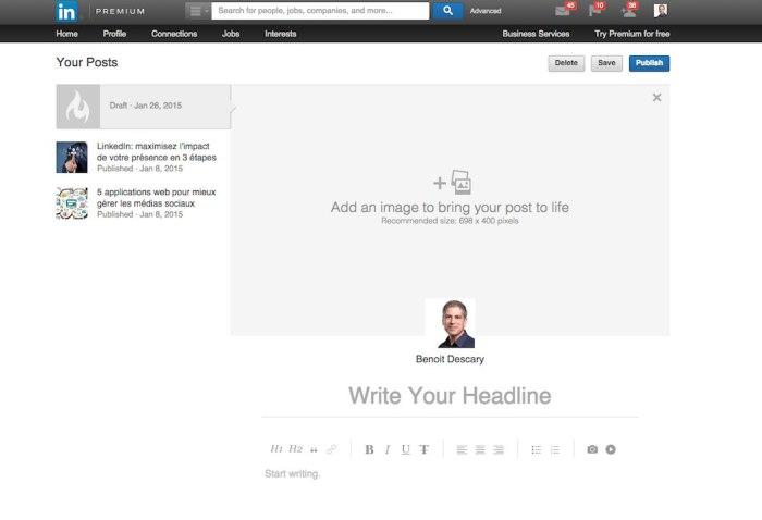 Comment utiliser la plateforme de publication de Linkedin Comment utiliser la plateforme de publication de Linkedin