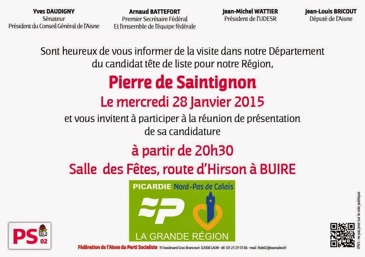 Pierre de SAINTIGNON le Mercredi 28 janvier 2015 à Buire