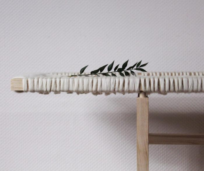 WOOL AND WOOD la console bois et laine par Amaury Poudray WOOL AND WOOD la console bois et laine par Amaury Poudray