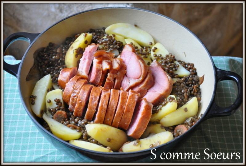 Petit salé aux lentilles à la franc-comtoise Petit salé aux lentilles à la franc-comtoise