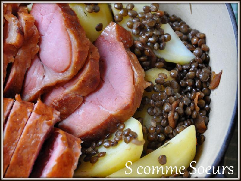 Petit salé aux lentilles à la franc-comtoise Petit salé aux lentilles à la franc-comtoise