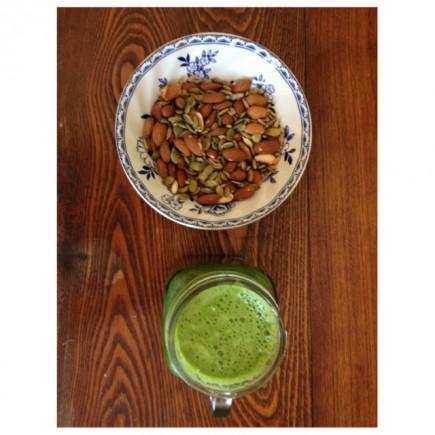J’ai fait un régime vegan/sans gluten durant 21 jours : mes constats jus vert et noix regime vegan