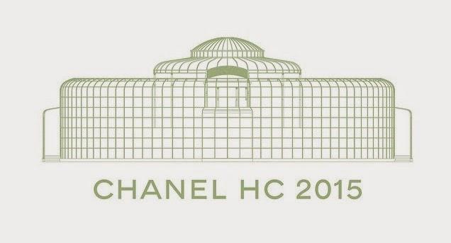 Le Grand Palais ouvre sa serre lors du défilé Haute Couture Chanel...