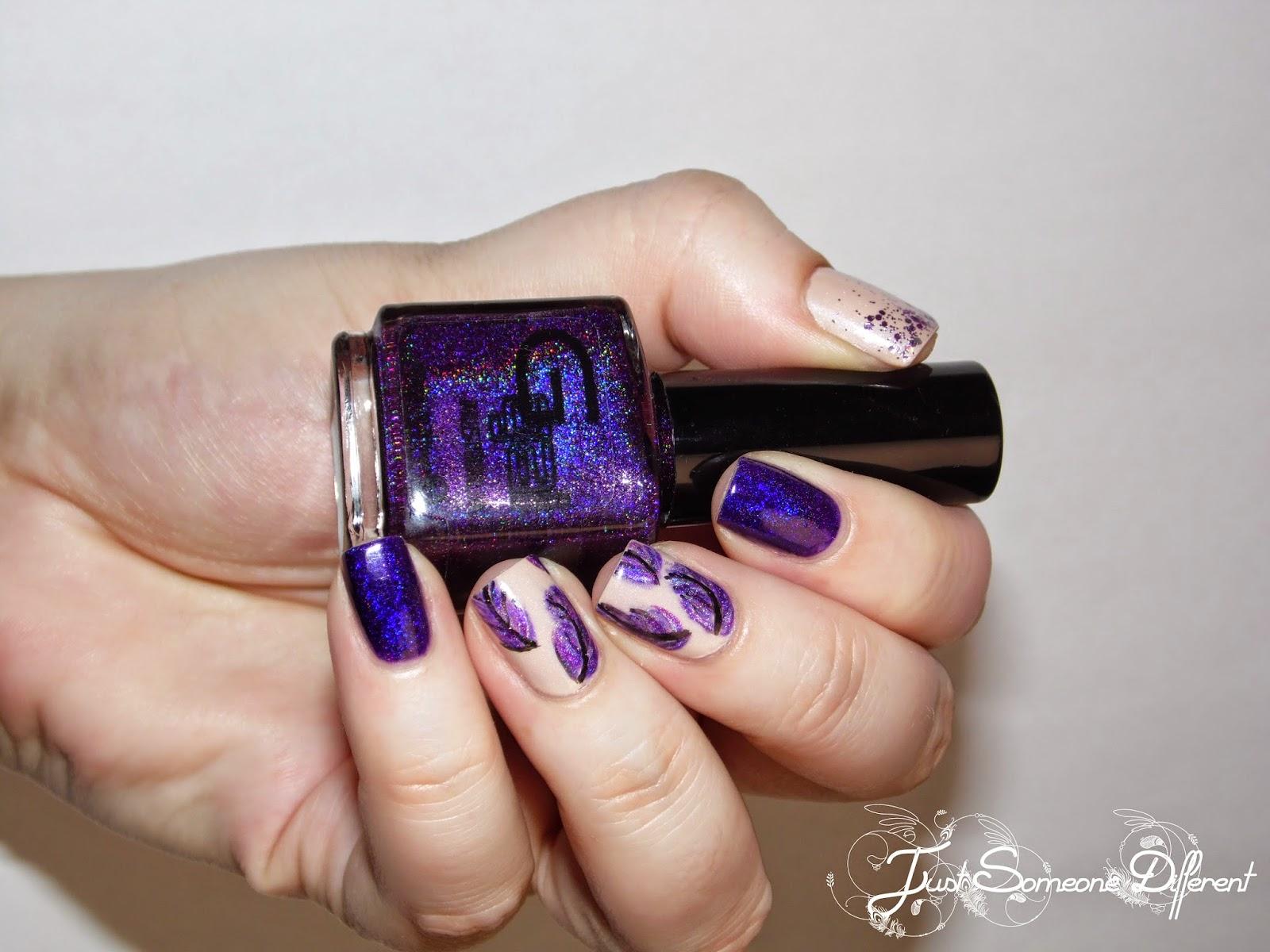 Purple feathers Purple feathers