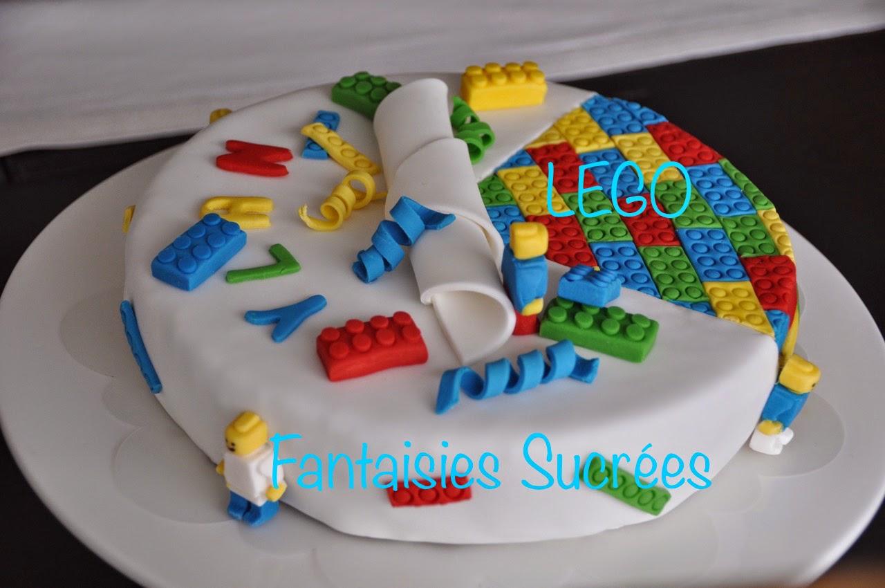 Gâteau 3D LEGO (LEGO birthday cake)