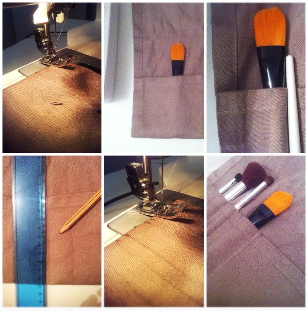 DIY Pochette pour Pinceau (Nouvelle Rubrique Couture) DIY Pochette pour Pinceau (Nouvelle Rubrique Couture)