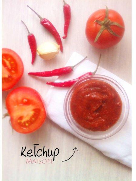 Ketchup Maison : Tomate, Piment &; éclat d'Ail