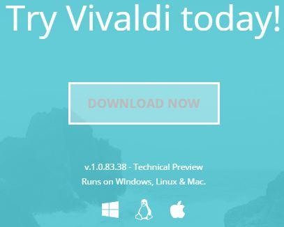 Vivaldi, le navigateur web pour les plus Geek d’entre vous