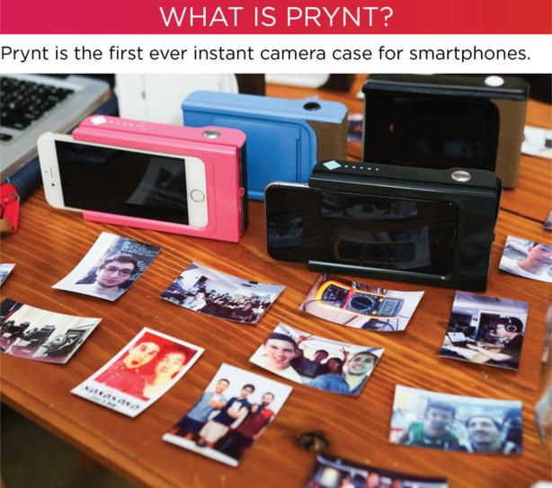 Prynt, une coque iPhone qui imprime vos photos