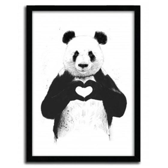 cadre photo panda love kolin tribu