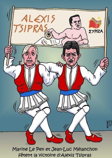 Un sirtaki en l'honneur d'Alexis Tsipras