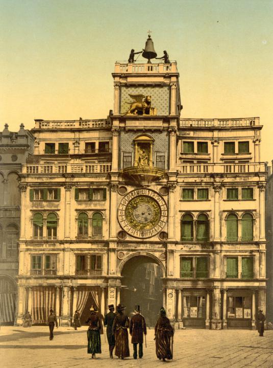 La tour de l'Horloge vers 1900